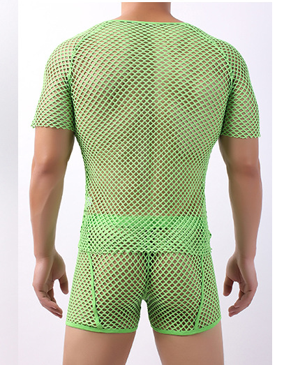 Mesh set / shirt with boxer