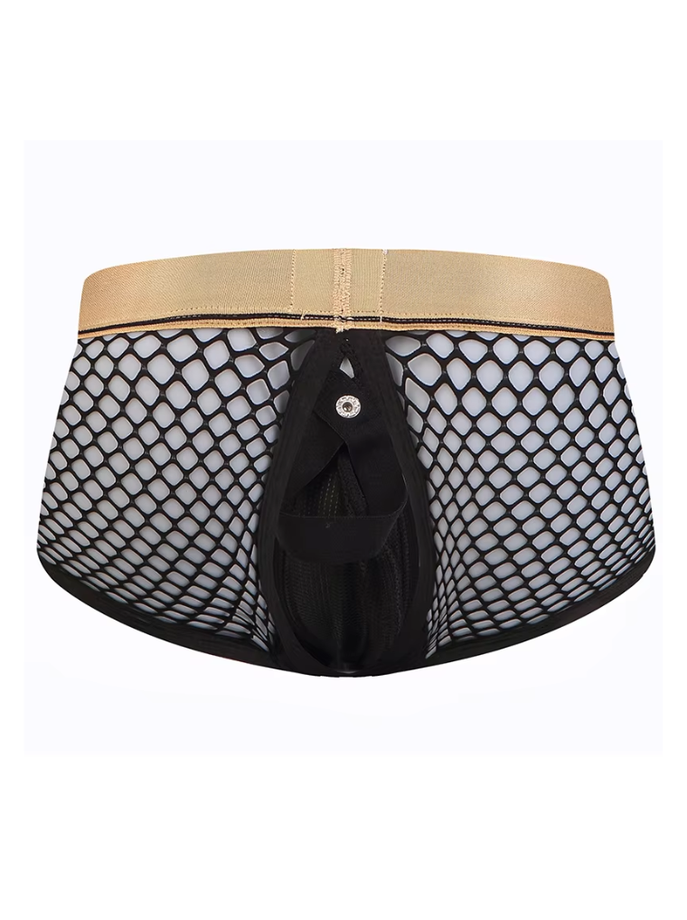  Open Back Briefs with removable Pouch 